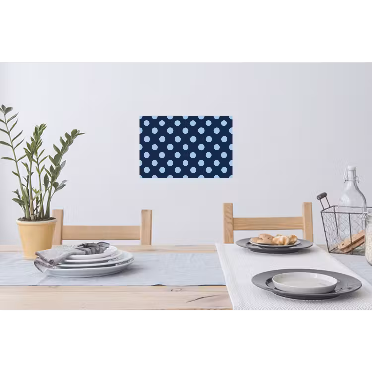 Muursticker - Klassiek - Dots - Blauw — 3