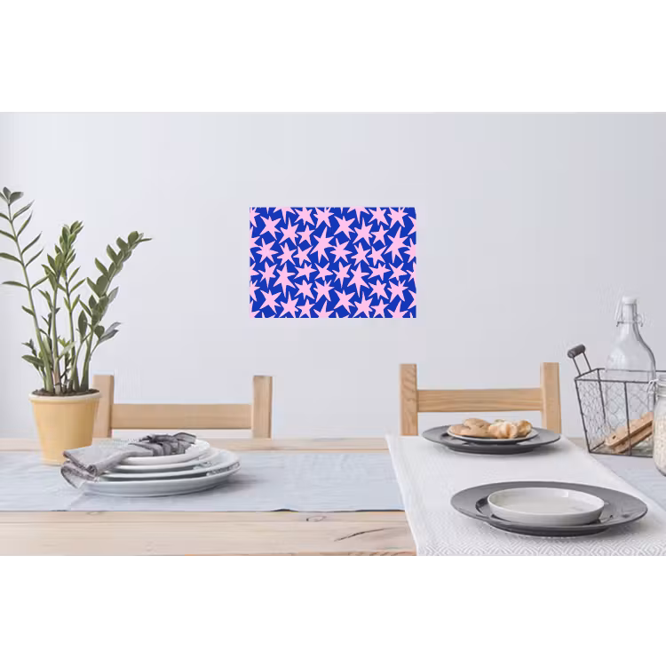 Muursticker - Modern - Sterren - Blauw — 3
