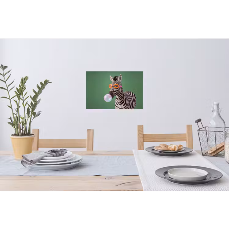 Muursticker - Dier - Bril - Bel - Modern - Groen — 3