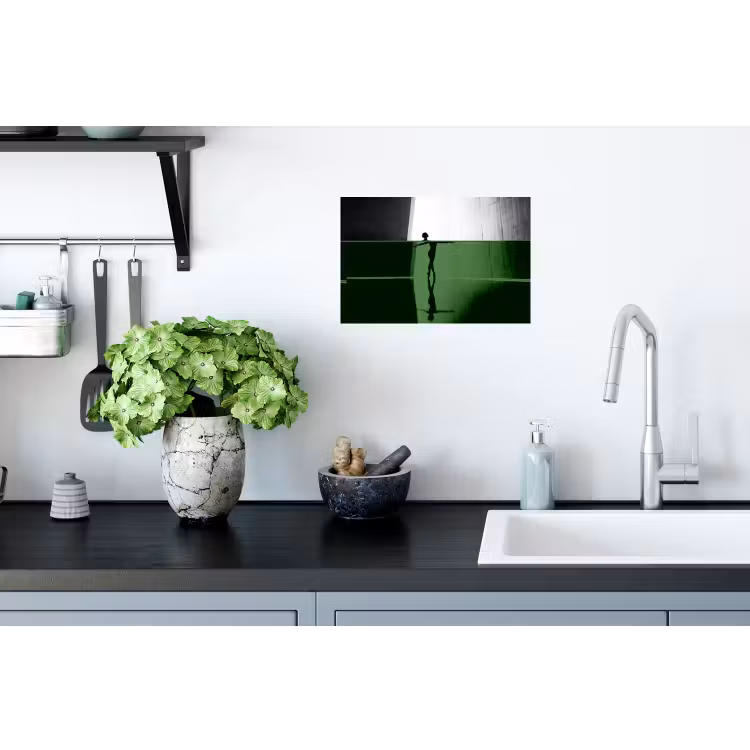 Muursticker - Danser - Silhouette - Kunst - Modern - Zwart-wit — 2