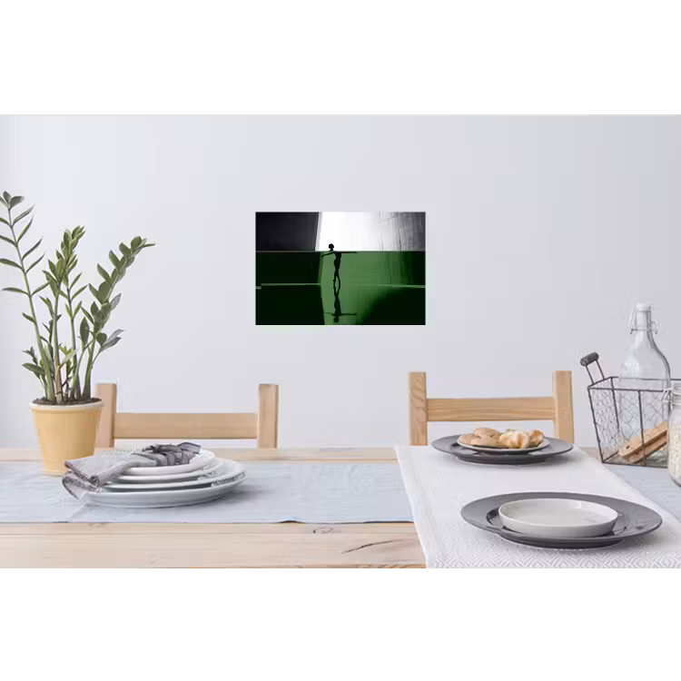 Muursticker - Danser - Silhouette - Kunst - Modern - Zwart-wit — 3