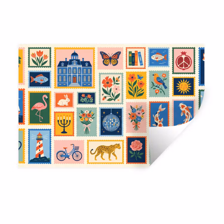 Muursticker - Gebouw - Koepel - Architectuur - Klassiek - Grijs — 1