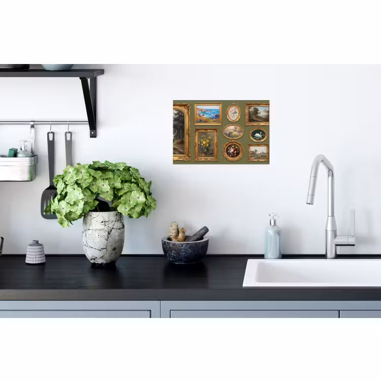 Muursticker - Hert - Bos - Natuur - Klassiek - Dieren — 2