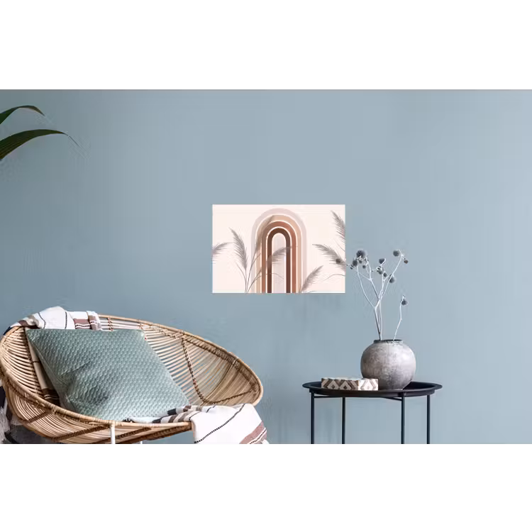Muursticker - Abstract - Bogen - Plant - Boho - Beige — 4