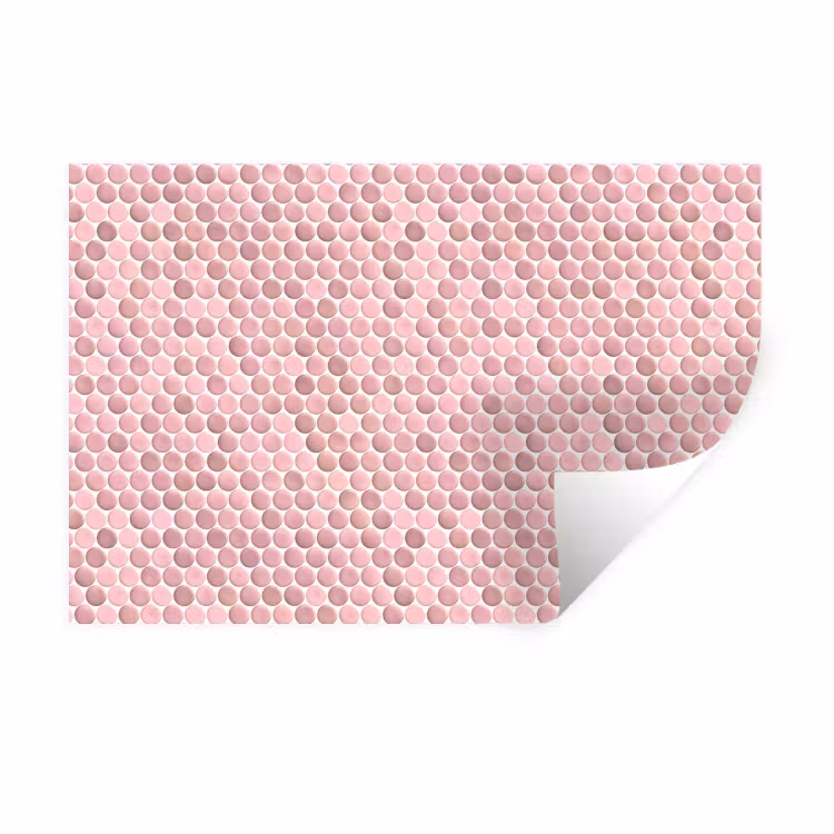 Muursticker - Penny - Mozaïek - Lichtroze — 1