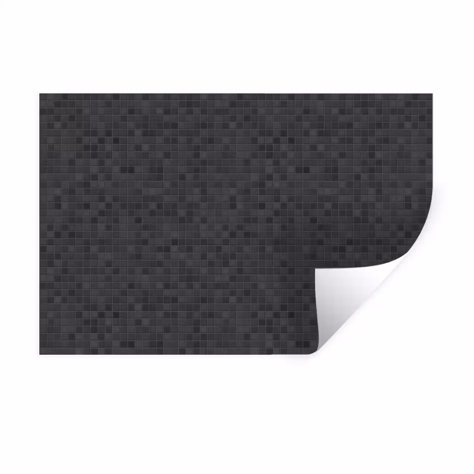 Muursticker - Mozaïek - Patroon - Zwart — 1