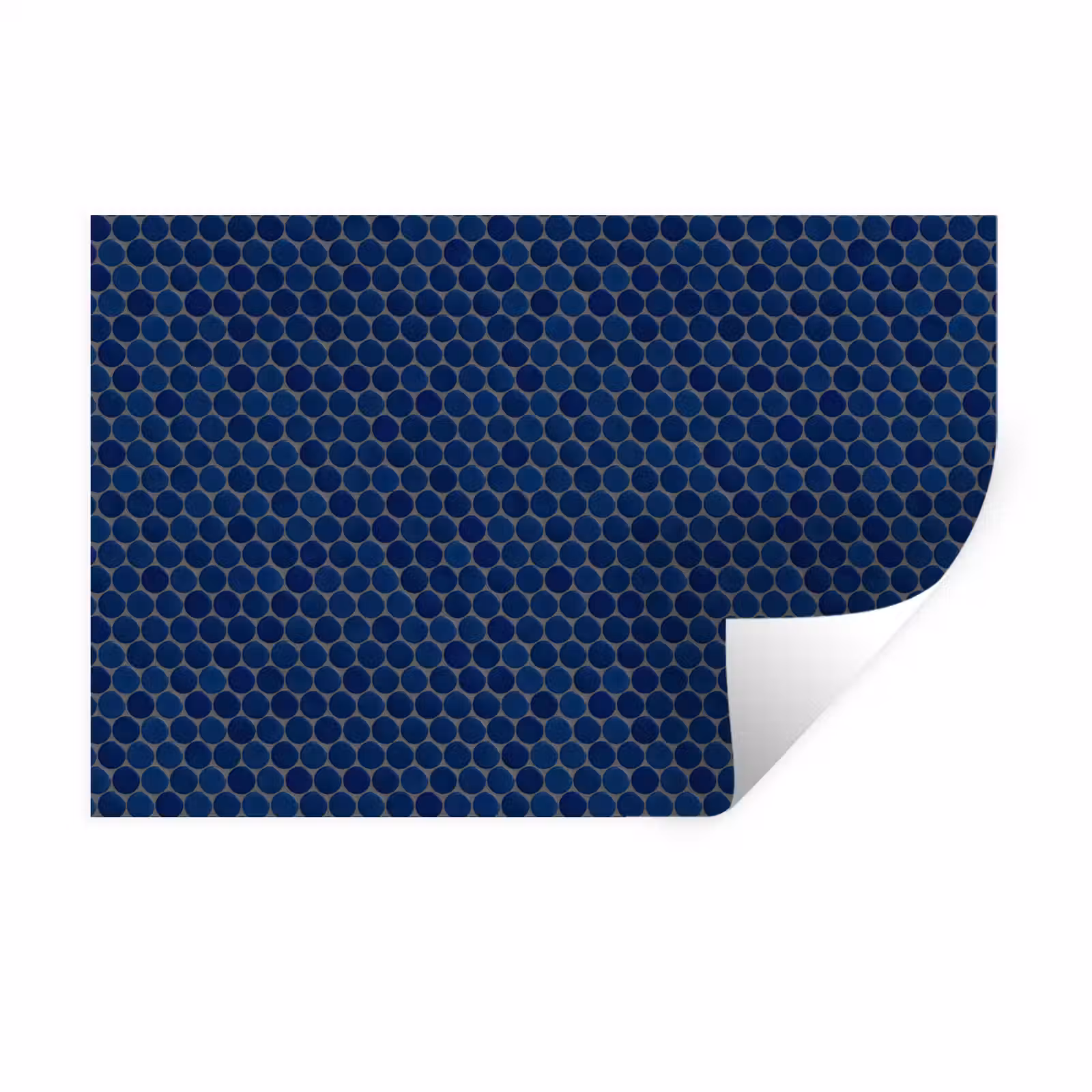 Muursticker - Penny - Mozaïek - Donkerblauw — 1