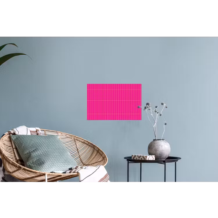 Muursticker - Patroon - Tegel - Magenta - Roze — 4