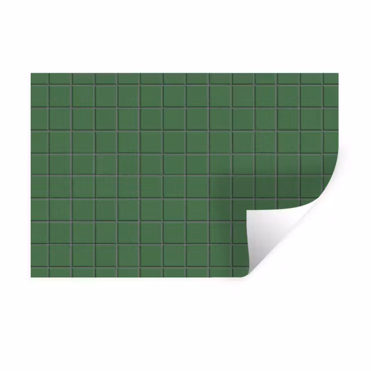 Muursticker - Patroon - Tegels - Groen — 1
