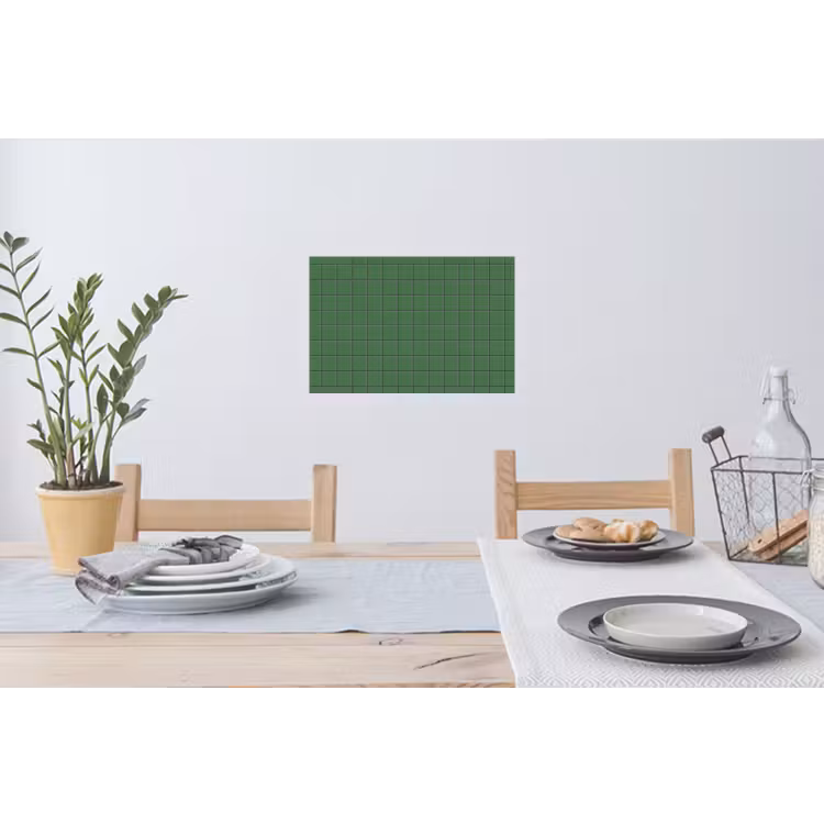 Muursticker - Patroon - Tegels - Groen — 3