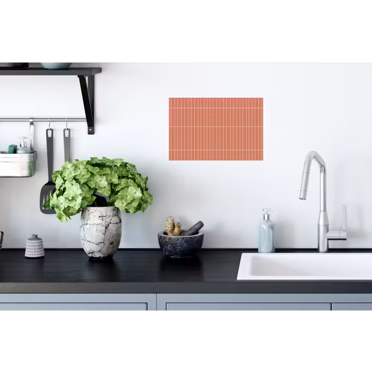 Muursticker - Patroon - Tegels - Terracotta — 2