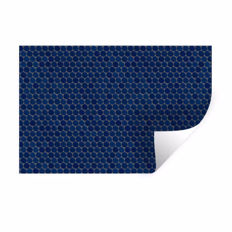 Muursticker - Penny - Mozaïek - Donkerblauw — 1