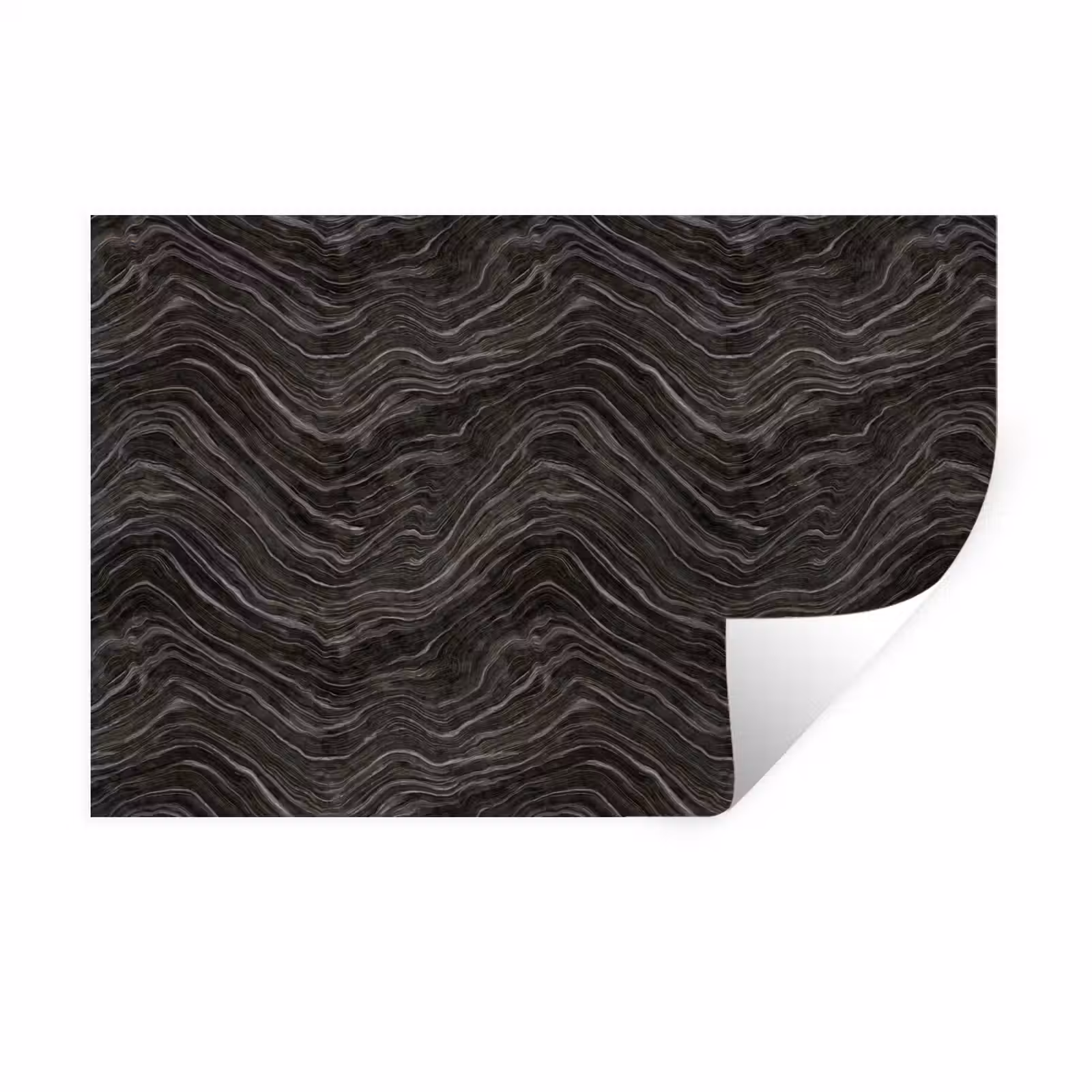 Muursticker - Patroon - Contrast - Antraciet — 1