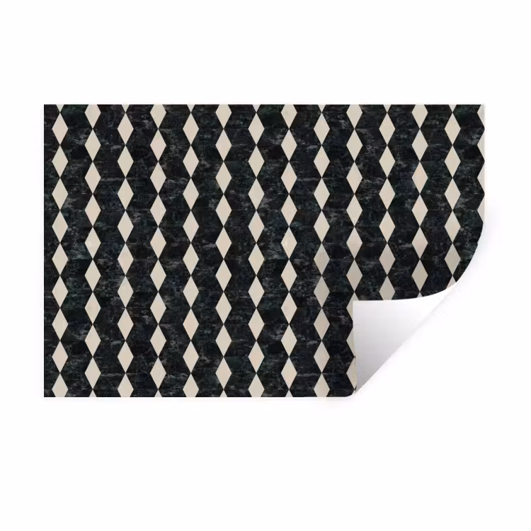 Muursticker - Geometrisch - Patroon - Marmer - Groen — 1