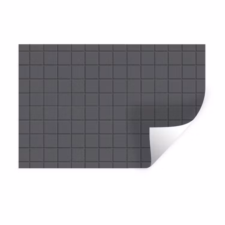 Muursticker - Patroon - Tegel - Grafiet - Grijs — 1