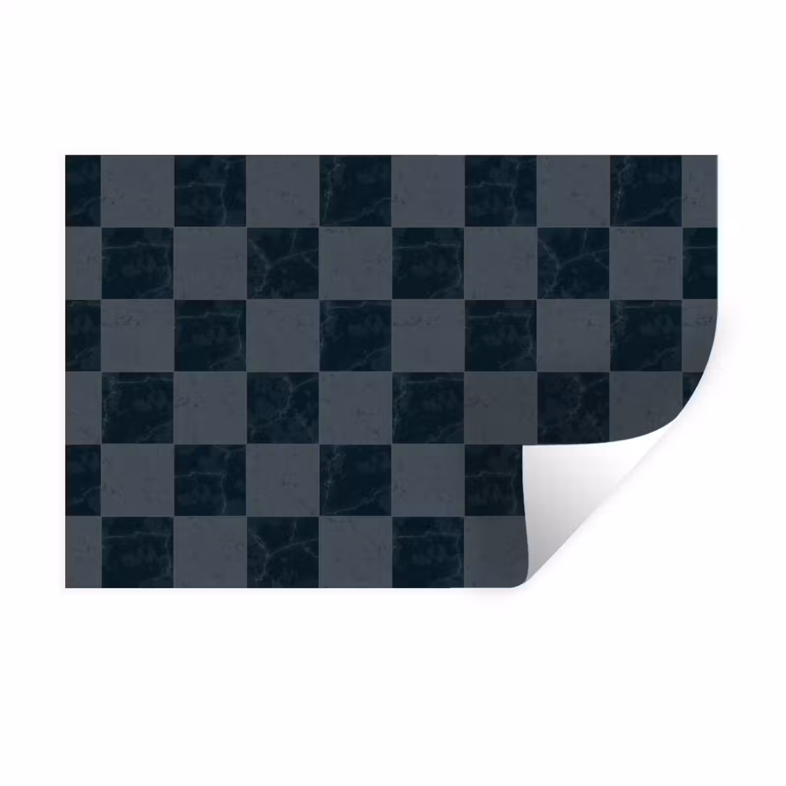 Muursticker - Marmer - Patroon - Antraciet — 1