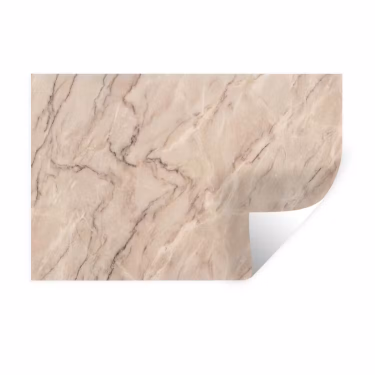 Muursticker - Marmer - Patroon - Abstract - Modern - Beige — 1