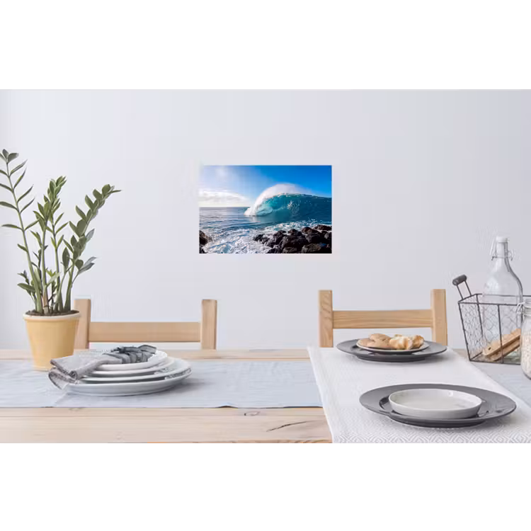 Muursticker - Golf - Oceaan - Brekend - Water - Blauw — 3