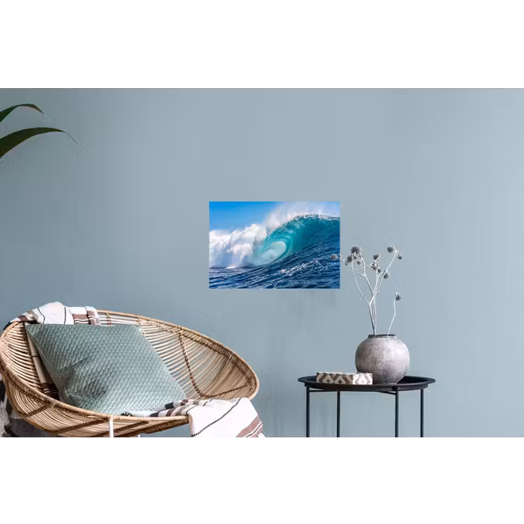 Muursticker - Golf - Oceaan - Water - Dynamisch - Blauw — 4