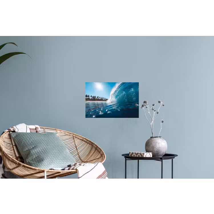 Muursticker - Oceaan - Golf - Strand - Natuur - Blauw — 4