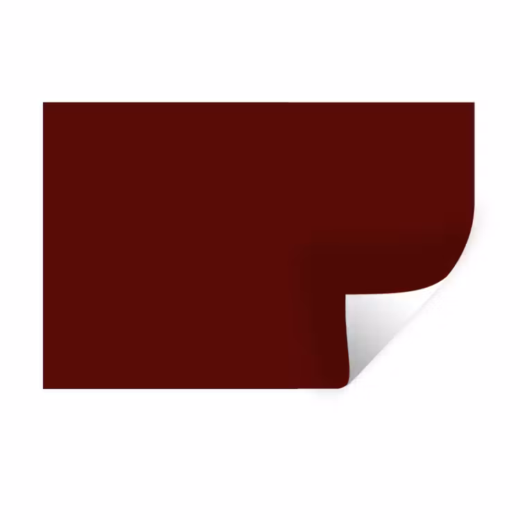Muursticker - Burnt - Mahogany - Rood — 1