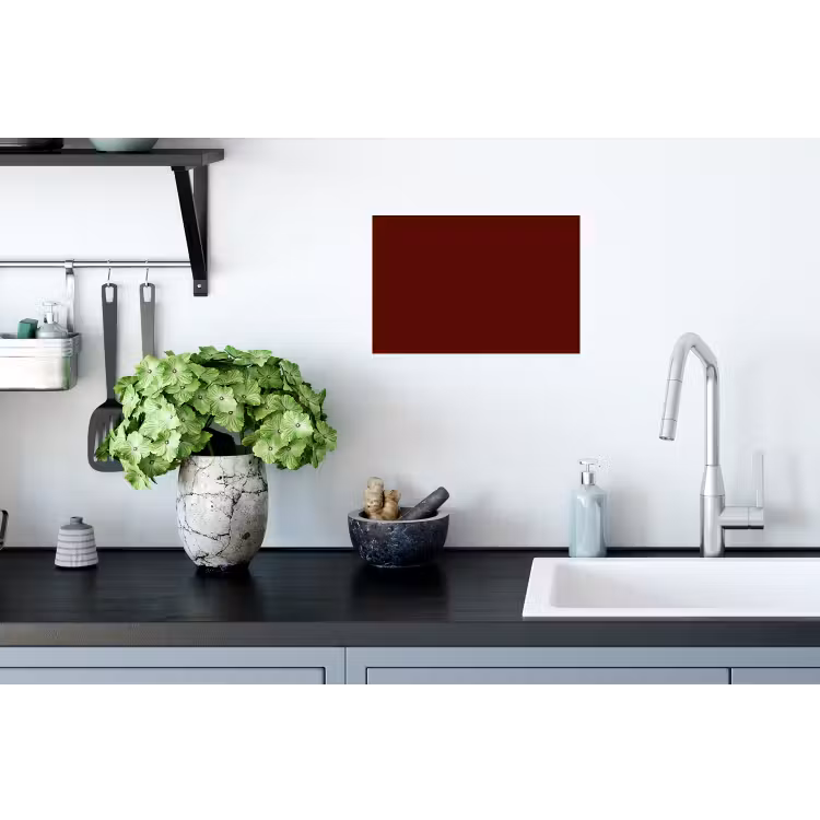 Muursticker - Burnt - Mahogany - Rood — 2