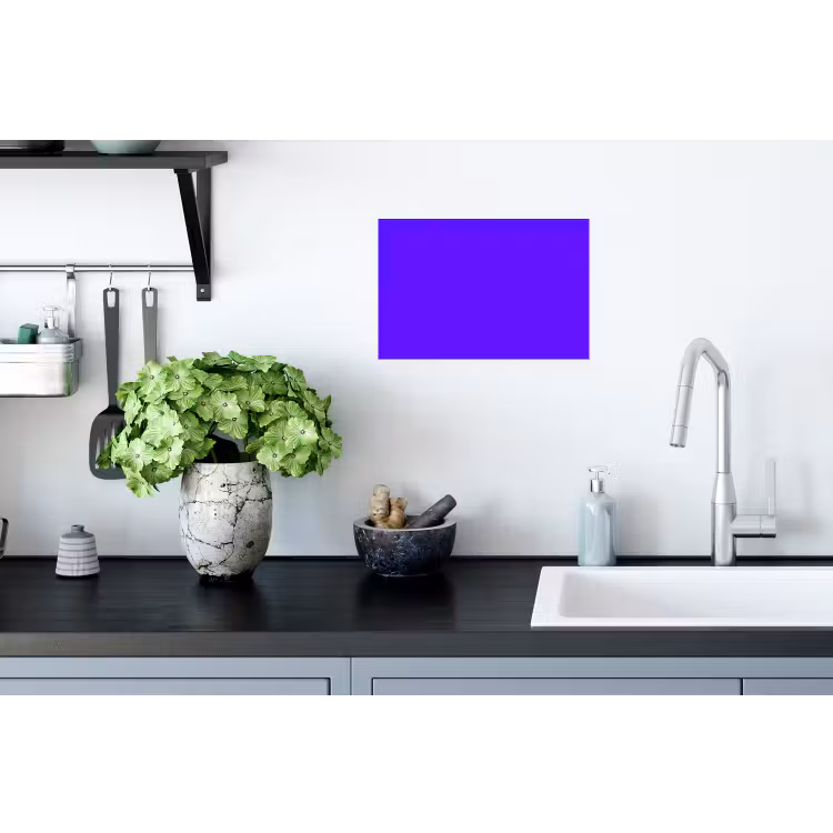 Muursticker - Electric - Indigo - Paars — 2