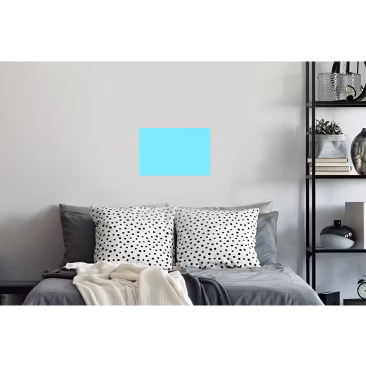 Muursticker - Electric - Cyan - Blauw — 5