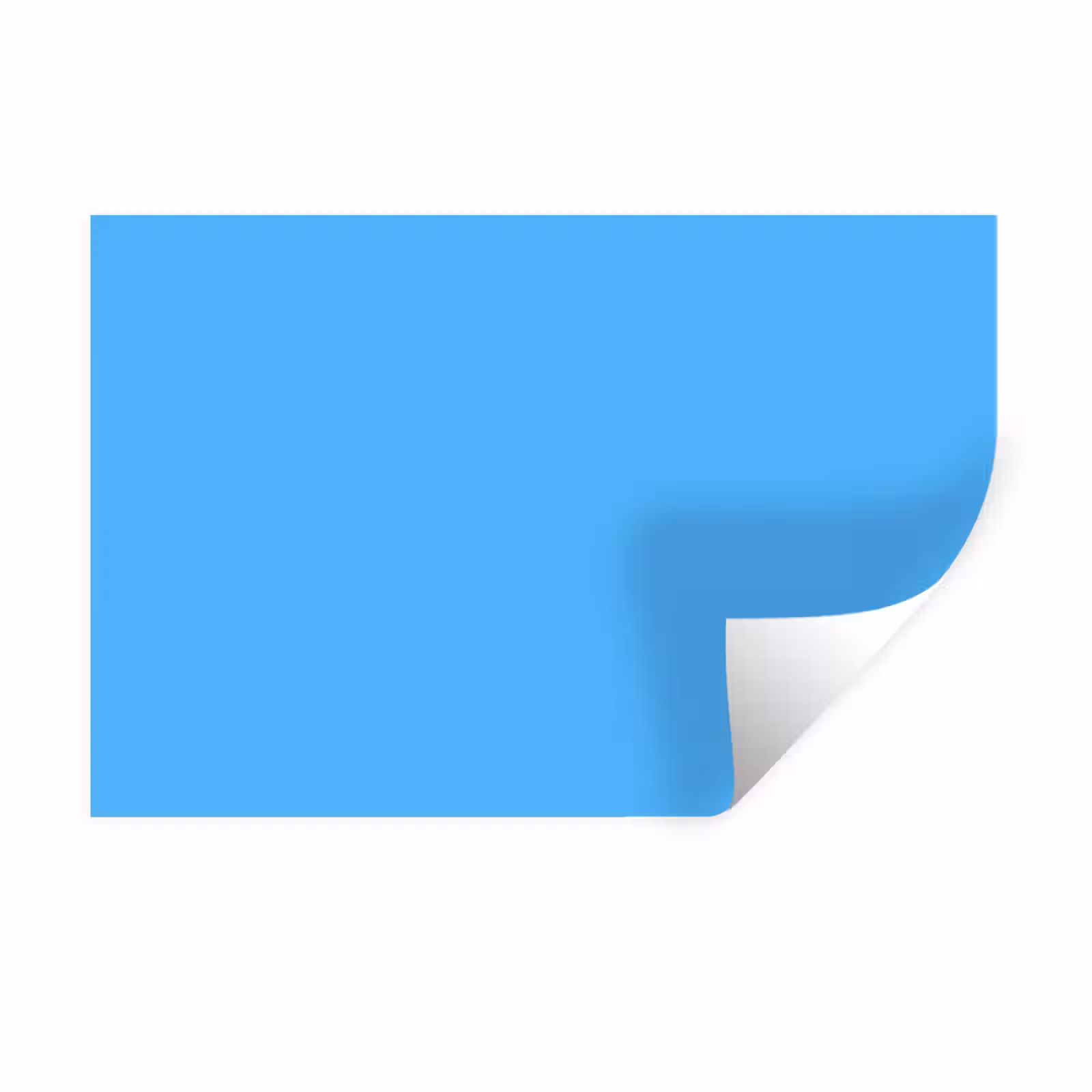 Muursticker - Sky - Blue - Blauw — 1