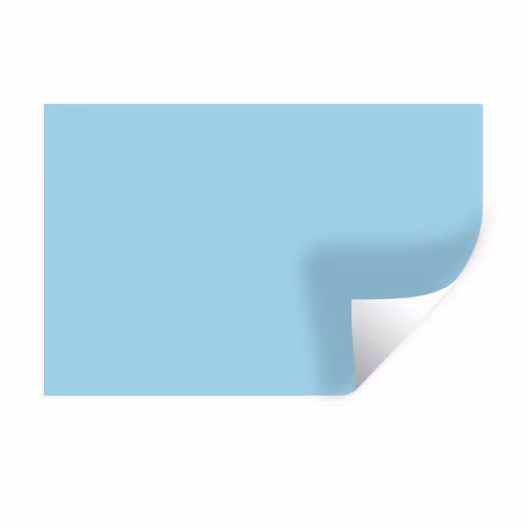 Muursticker - Ice - Blue - Blauw — 1
