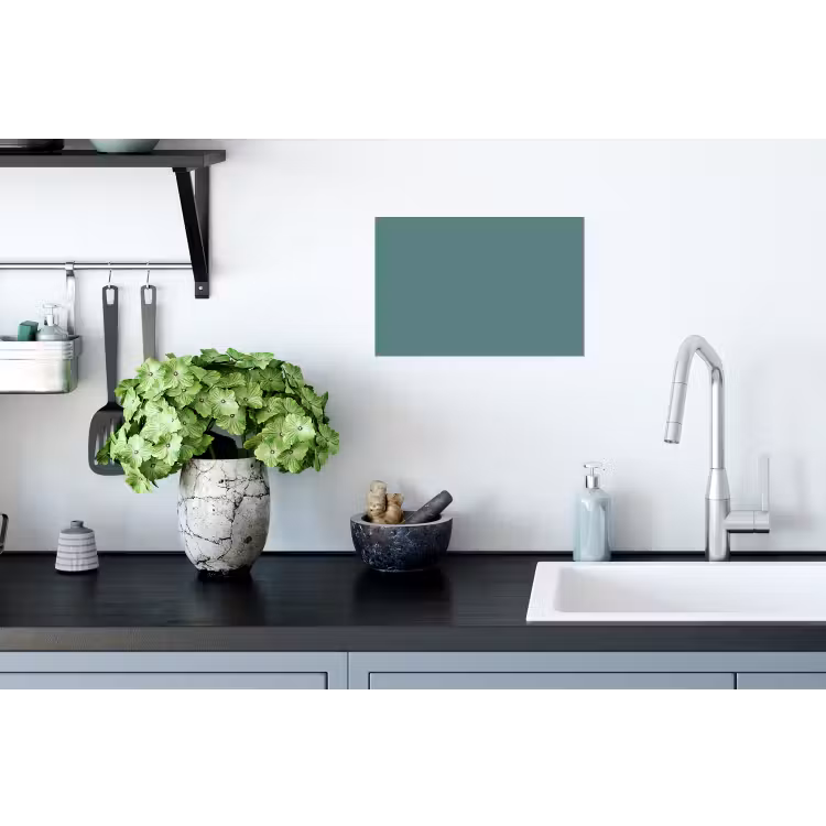 Muursticker - Serene - Teal - Blauw — 2