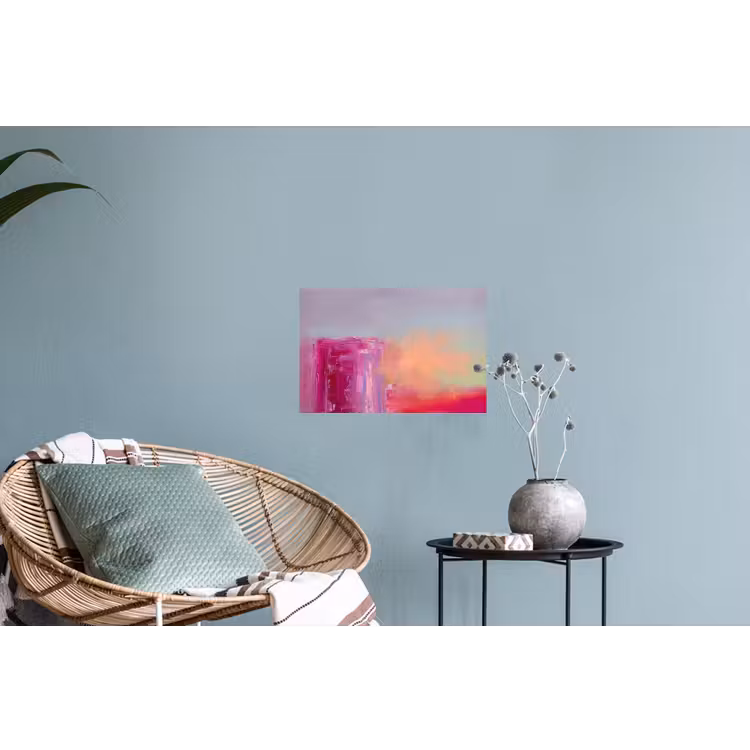 Muursticker - Abstract - Kleuren - Modern - Roze — 4