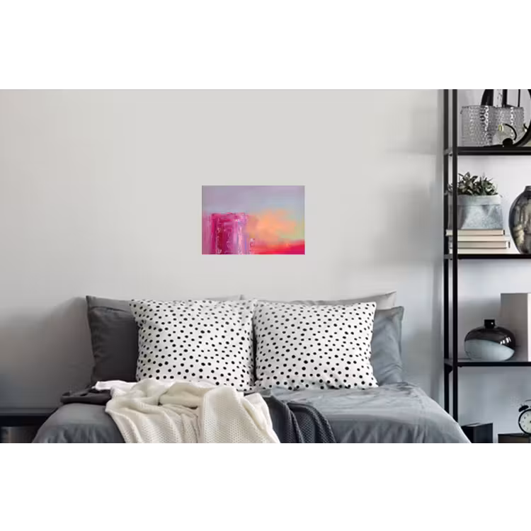 Muursticker - Abstract - Kleuren - Modern - Roze — 5