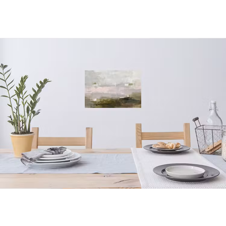 Muursticker - Abstract - Gelaagd - Kunst - Modern - Grijs-Groen — 3