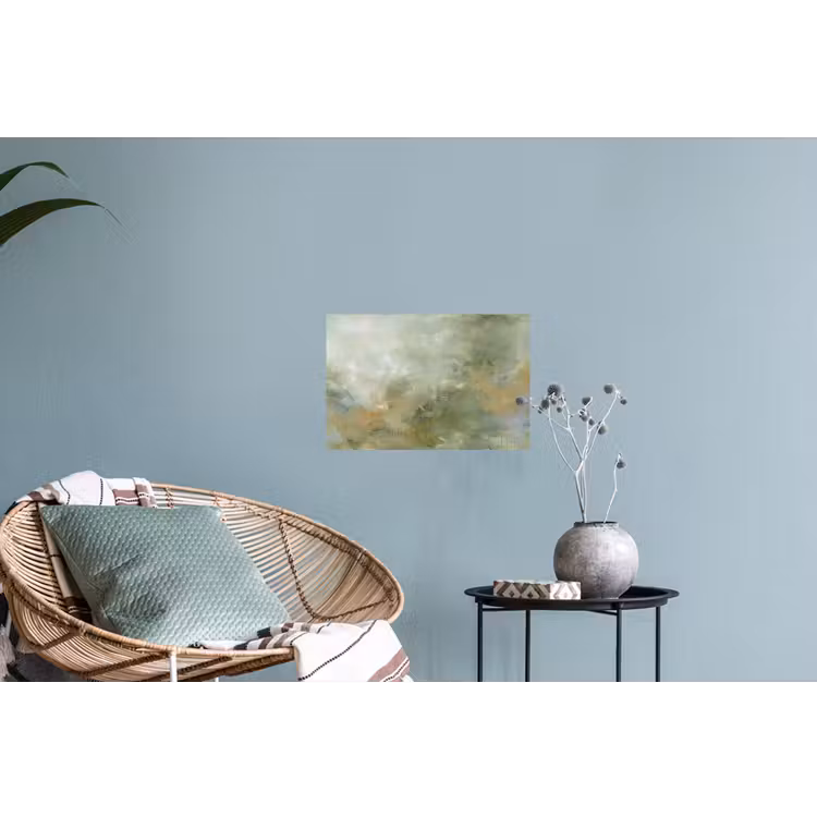 Muursticker - Abstract - Groen - Beige - Modern - Kunst — 4