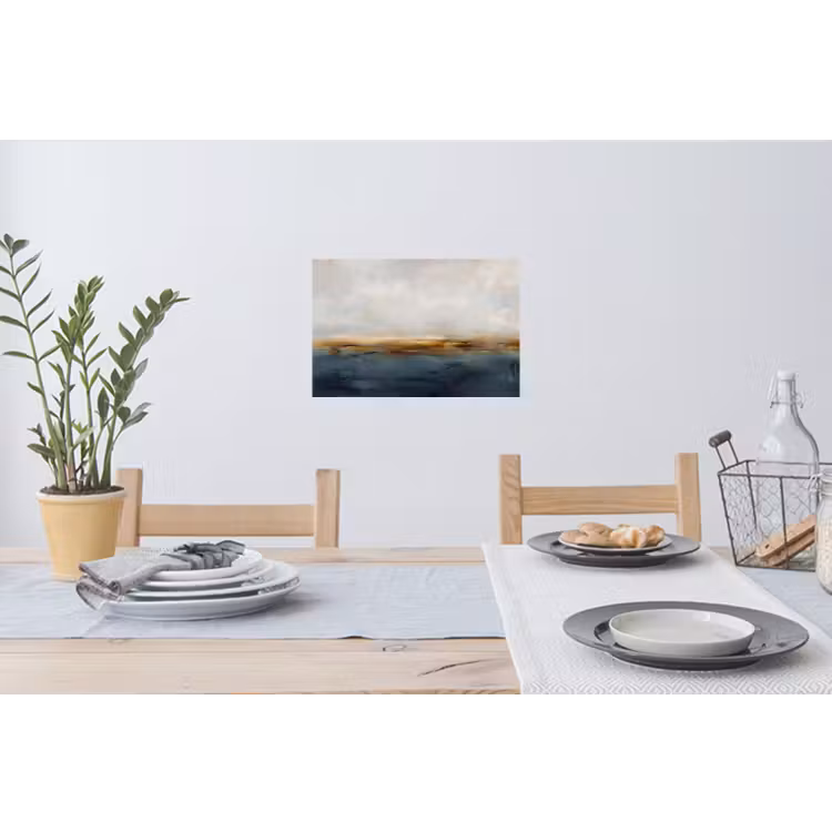 Muursticker - Abstract - Horizon - Water - Modern - Beige — 3