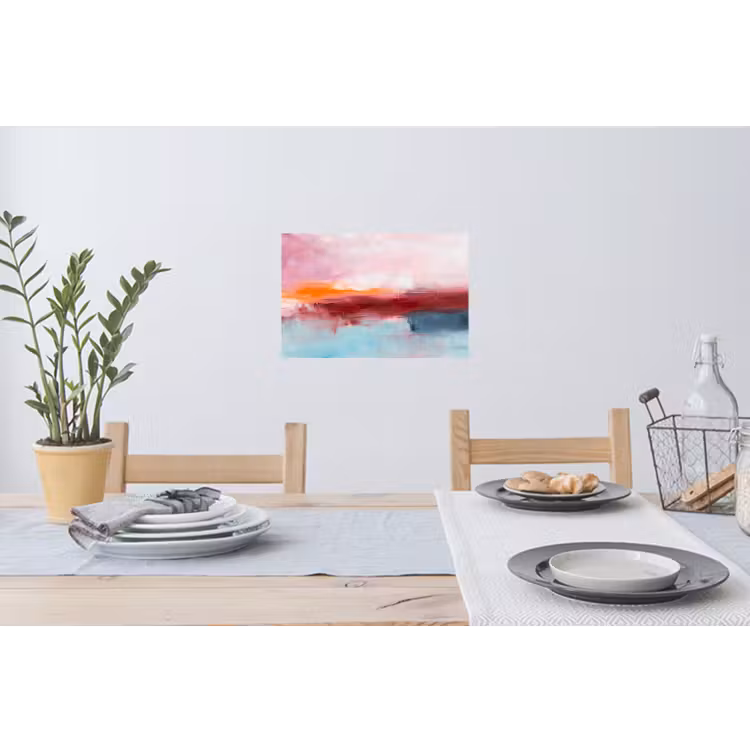 Muursticker - Abstract - Kleuren - Modern - Kunst - Roze — 3