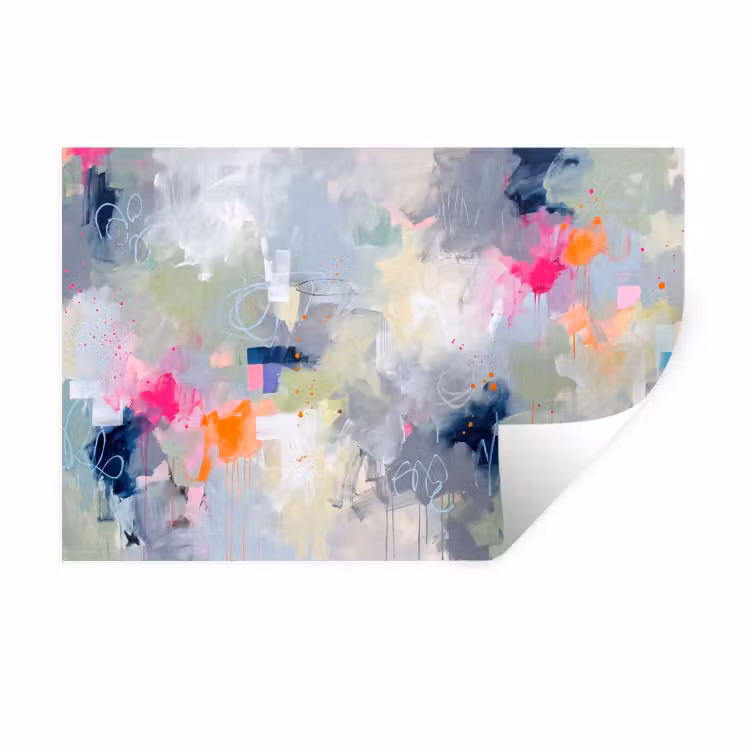 Muursticker - Abstract - Kleurrijk - Modern - Kunst — 1