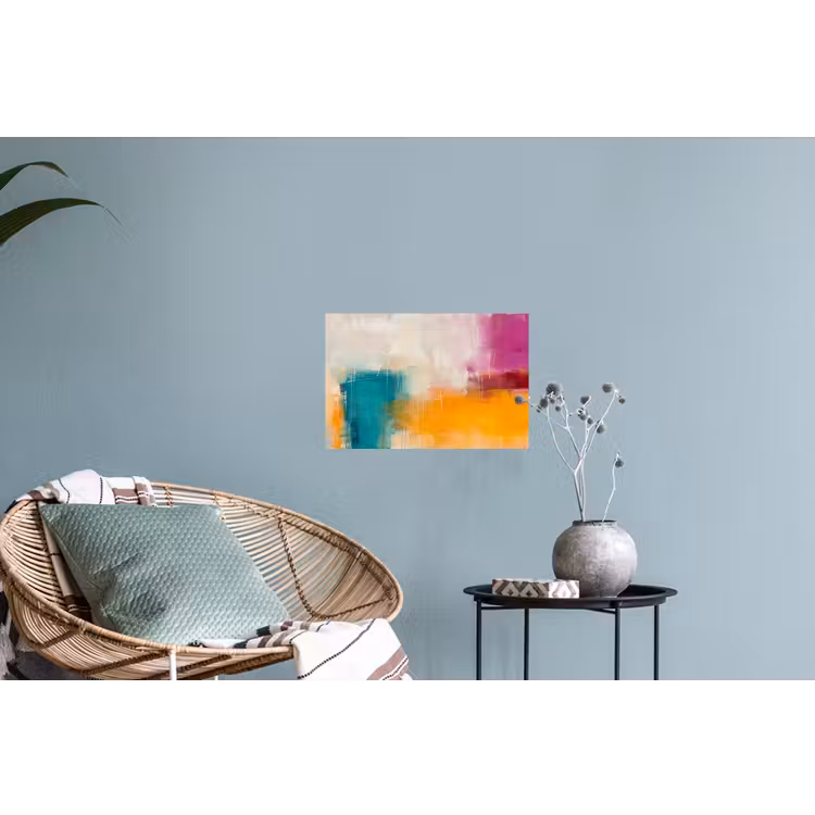 Muursticker - Abstract - Kleurrijk - Modern - Kunst - Oranje — 4
