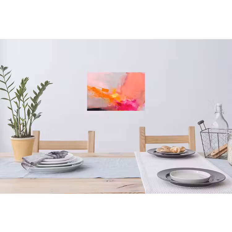 Muursticker - Abstract - Kleurrijk - Modern - Roze — 3