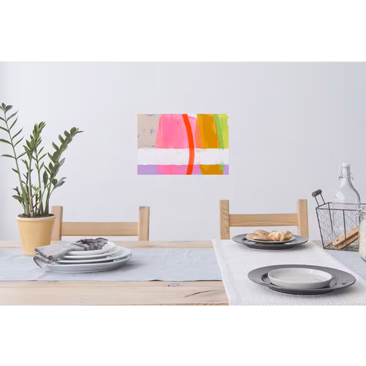 Muursticker - Abstract - Kleurrijk - Vormen - Modern - Kunst — 3