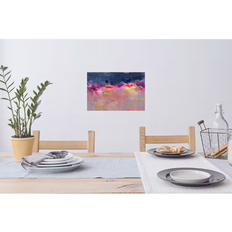 Muursticker - Abstract - Textuur - Kleuren - Modern - Roze — 3