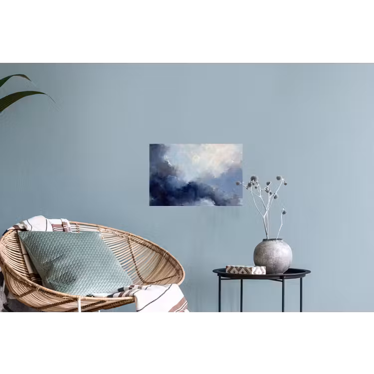 Muursticker - Abstract - Wolken - Modern - Blauw - Kunst — 4