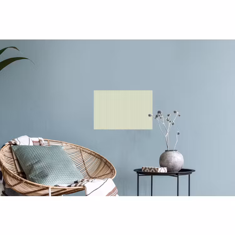 Muursticker - Saliegroen - Strepen - Minimalistisch - Patroon — 4