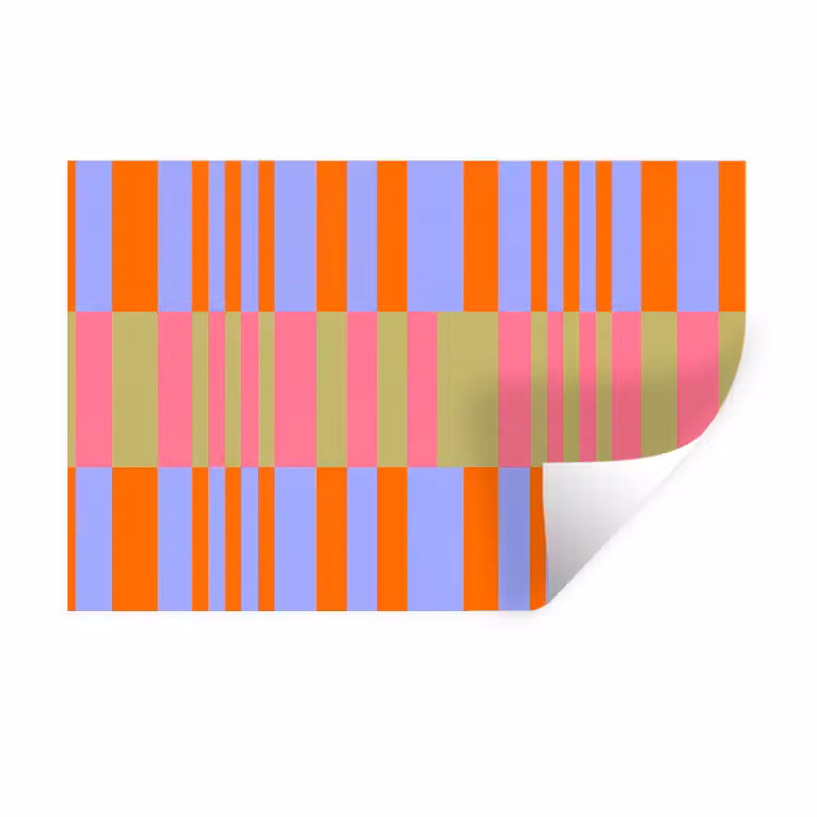 Muursticker - Abstract - Patroon - Geometrisch - Kleurrijk - Modern — 1