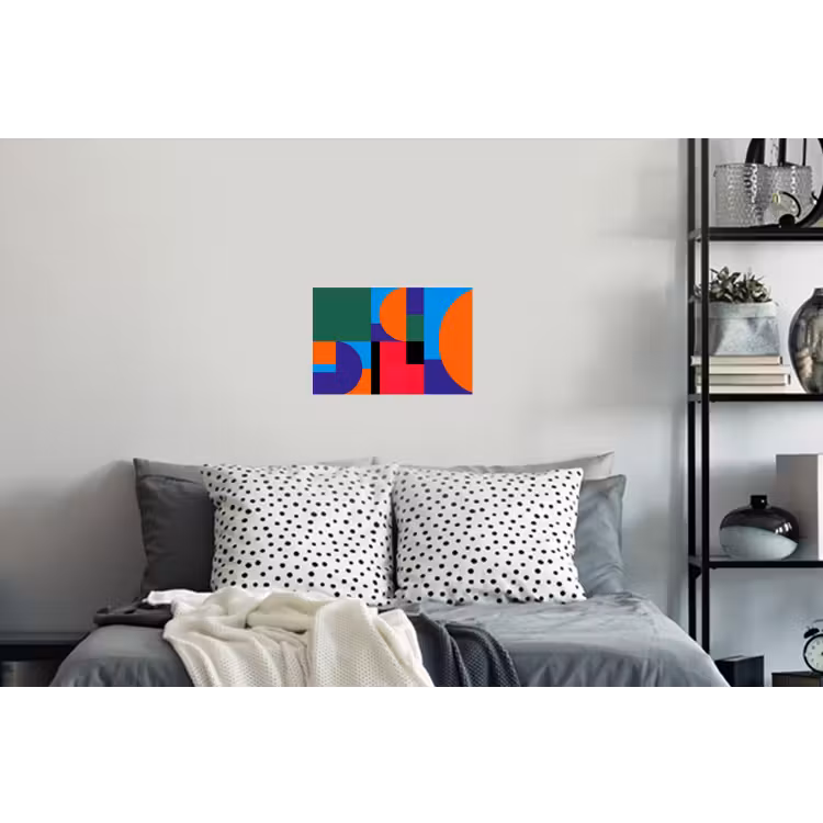 Muursticker - Geometrisch - Abstract - Vormen - Kleurrijk - Modern — 5