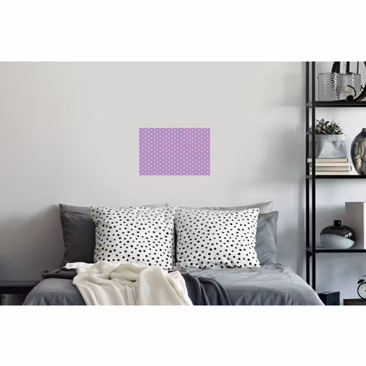 Muursticker - Paars - Roze - Sterren - Geometrisch - Patroon — 5