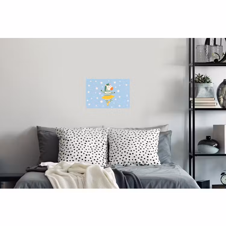 Muursticker - Dieren - Dans - Illustratie - Kinderkamer - Sterren — 5