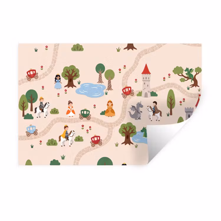 Muursticker - Kasteel - Sprookje - Kinder — 1