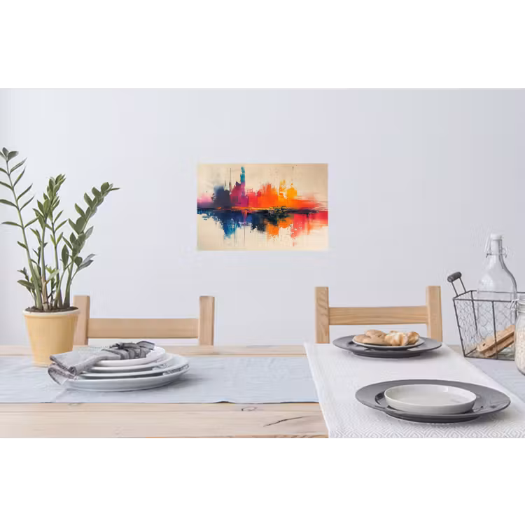 Muursticker - Watercolor - Kunst - Modern — 3